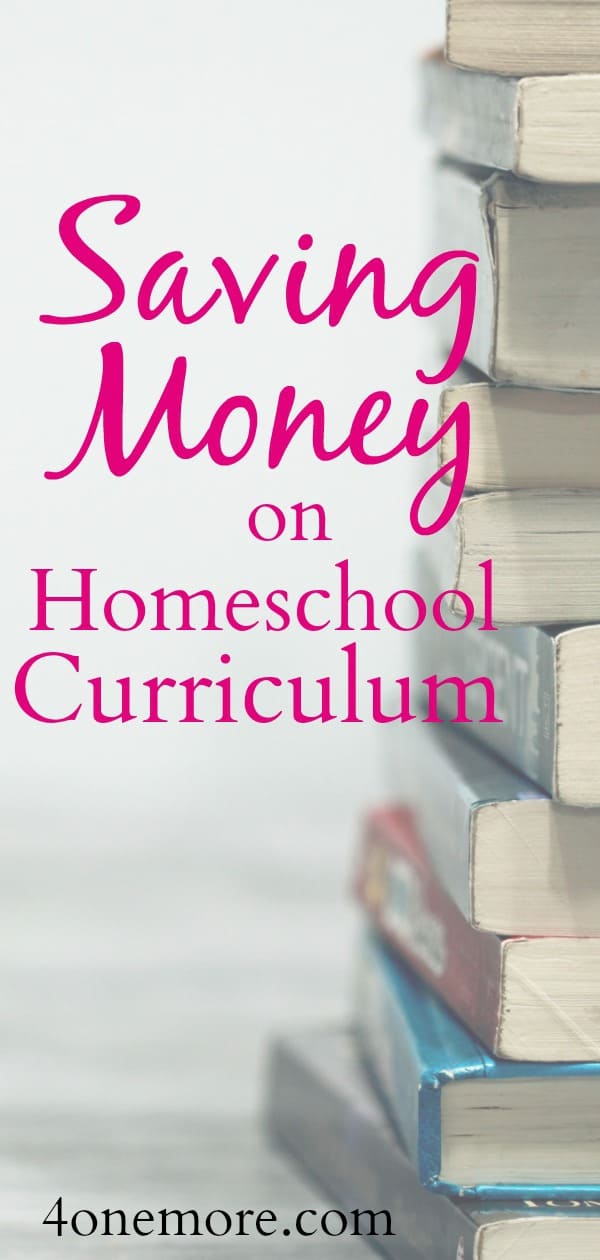 Saving Money on Homeschool Curriculum