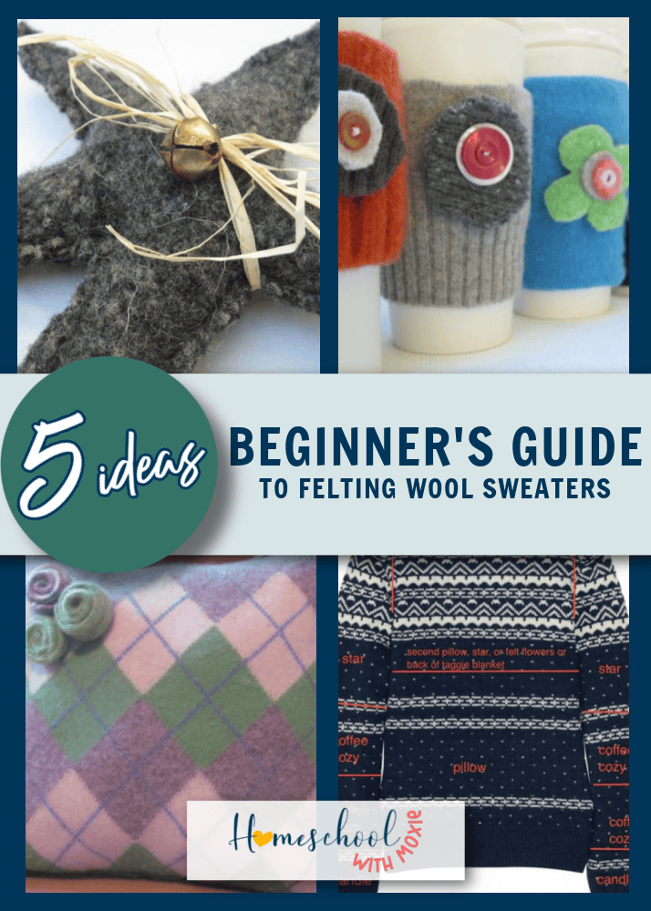 Learn about crafting with felted sweaters and show your kids how to transform old wool sweaters into unique, handmade creations.