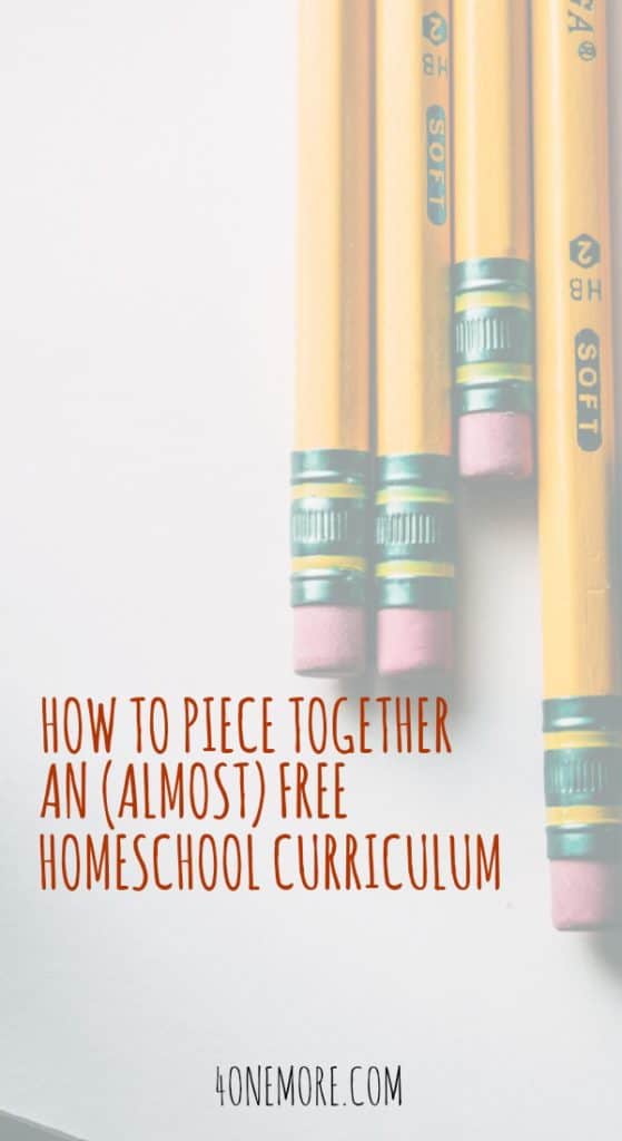 How to piece together an (almost) free homeschool curriculum