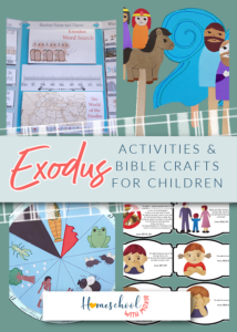 Exodus activities & bible crafts for children