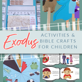 Exodus activities & bible crafts for children