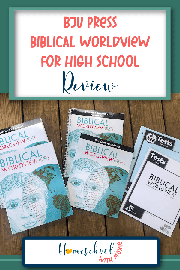 This review walks through the pros, the cons, and our honest experience using the Biblical Worldview high school curriculum from BJU Press.