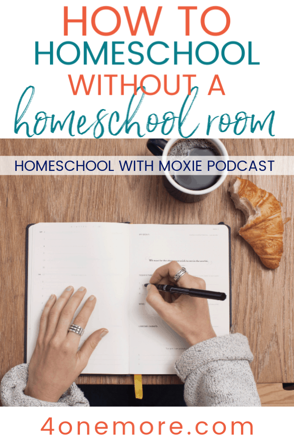 Here's how to homeschool well, even without a dedicated homeschool room.  You need to consider your set-up and then your daily systems.