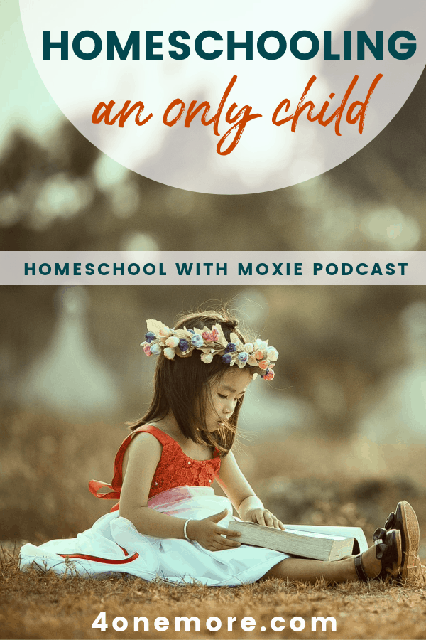 Listen in on my chat with Gwen Little as we discuss the unique challenges and benefits to homeschooling an only child.