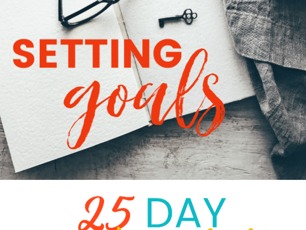 Setting Goals {Productivity Challenge}