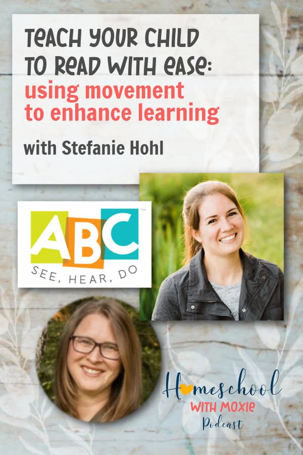 Learn how you can successfully teach your child to read using movement activities. Educator Stefanie Hohl is our guest.